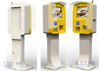 Multi Functional Self Ordering Kiosk Payment Touch Screen With Camera / Ticket Vending