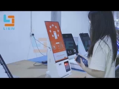 LIEN 키오스크 시스템을 선택 21.5인치 셀프 체크아웃 키오스크 작업 흐름을 단순화 시간 절약.