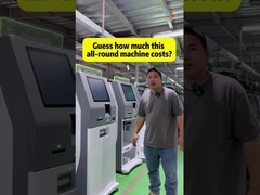 클래식 그레이 색상 키오스크