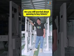 셀프 서비스 큐 티켓 키오스크