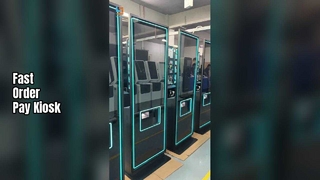 레스토랑용 셀프 서비스 키오스크 주문 및 결제 기계