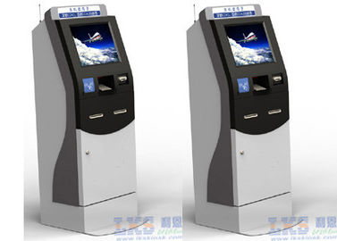 Self Service Payment & Advertising Dual Touch Screen Money POS Kiosk