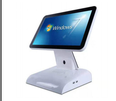 한대 터치스크린 컴퓨터에서 알루미늄 합금 베이스 POS 금전 등록기 POS 모두