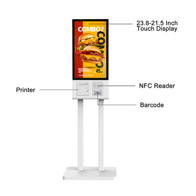 셀프 오더 키오스크는 급속한 서비스 레스토랑과 소매업체가 더 빠른 서비스를 제공할 수 있도록 합니다.